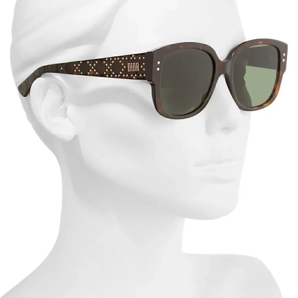 100% Auth Dior -Lady Studs 54mm Sunglasses 0086-O7